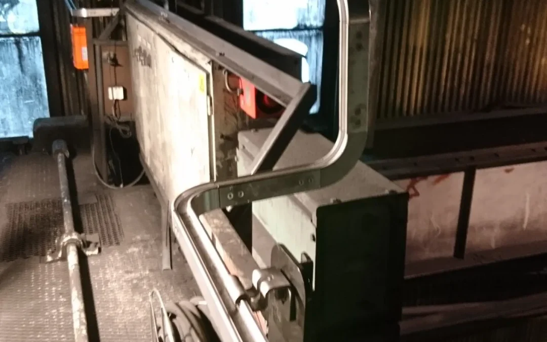 Fallskyddssystem på travers